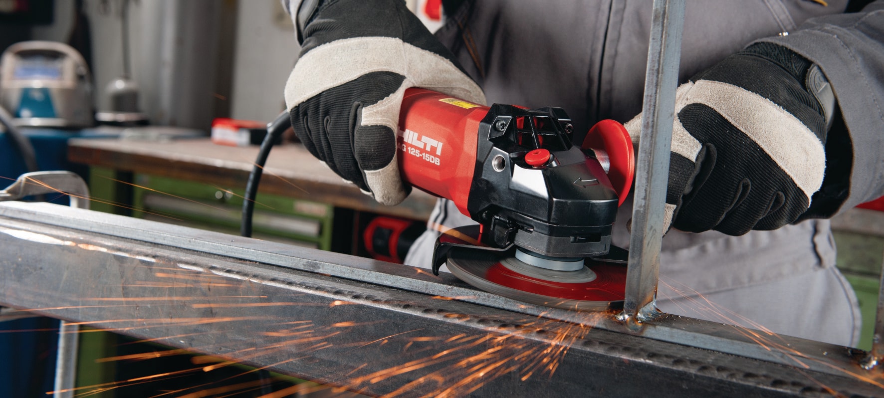 AG 125-15DB Углошлифовальная машина - Точильные и шлифовальные станки -  Hilti Казахстан